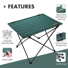 VILLEY lightweight aluminum frame supports up to 55 lbs for versatile use