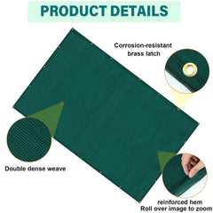 Vincreem Archery Backstop with reinforced hems and grommets enables secure, quick setup.