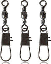 Vinfutin barrel swivels and snaps in black nickel finish