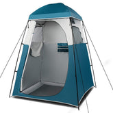 VINGLI 6.7ft shower tent with private dressing area and large entry.