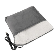 VINGVO foot warmer with soft fleece cover delivers cozy indoor warmth.