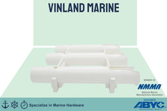 Vinland Marine golf-cart-rod-holder keeps fishing poles organized during cart trips.