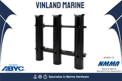 Vinland Marine golf cart rod holder enables quick rod access on the move.