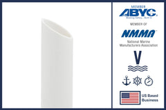 Vinland Marine white polyethylene insert material shown for durable rod protection.