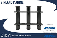 Vinland Marine milk crate rod holder fits crate setups for versatile storage.