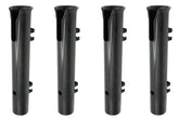 Vinland Marine wall-mount rod holder secures rods on boat decks.
