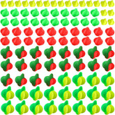 Vinsot 100pcs foam fishing floats set in mixed colors for pompano rigs