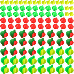 Vinsot 100pcs foam fishing floats set in mixed colors for pompano rigs