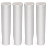 Set of four vinyl inserts for fishing rod holder (4-pack)