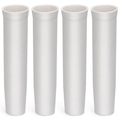 Set of four vinyl inserts for fishing rod holder (4-pack)