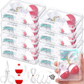 VioraWhite 8-sets mini fishing kit with transparent storage box