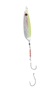 Viper Spoon SP1 Beaded Model Spoon in bleeding pearl chartreuse color