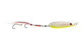 Viper Spoon SP1 Buck Tail Model in Bleeding Pearl Chartreuse - front view