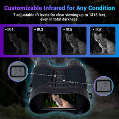 Virtual Haven night vision goggles 1315-foot range for dark环境 exploration