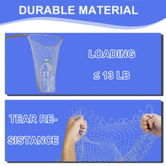 63.2-inch reach with Viscogrip net assembly
