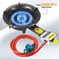 Vivicreate stove features automatic ignition for quick, hands-free starts.