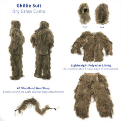 VIVO Ghillie Suit pants enable rapid boot access for stealth movement.