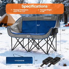 VIVOHOME heated seat pad delivers even warmth across seating area.