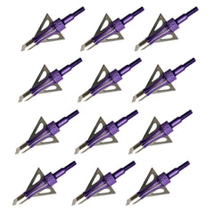 VKEDA 3-blade broadheads 100 grain screw-in for hunting setups.