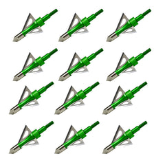 VKEDA crossbow broadheads assembly showing screw-in installation.