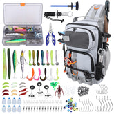 VKVXCLON fishing-backpack rugged nylon keeps gear dry on trips.