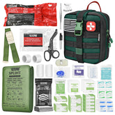 VLITEPRO Survival First Aid Kit Molle pouch closed for outdoor readiness and quick access