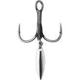 VMC Bladed Hybrid Treble Short 1X Black Nickel 3 hero angle boosts flash and action.
