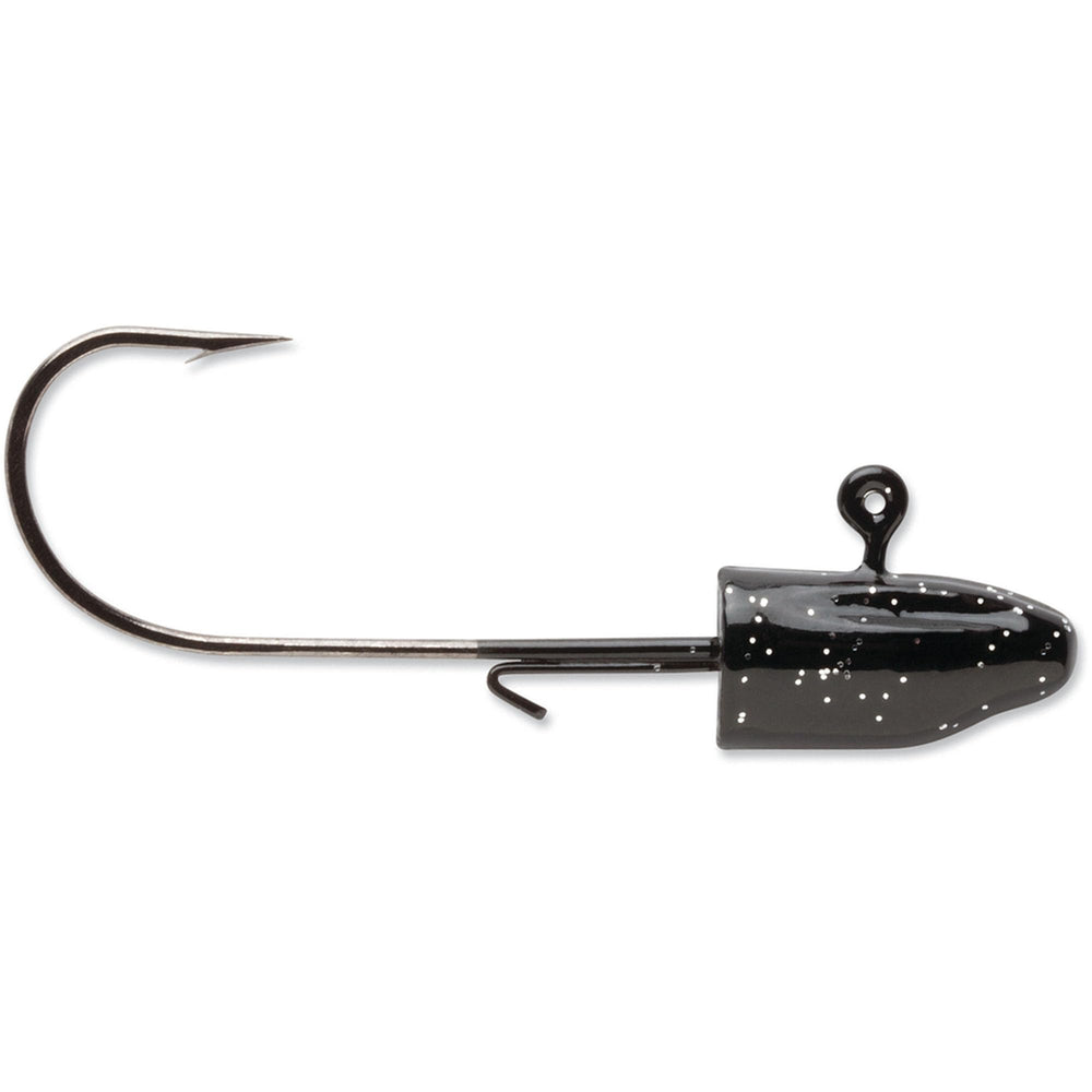 VMC Darter Head Jig 316 Black ready for precise casting and versatile jigging