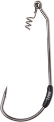 VMC Drop Dead Weighted Hook 1/16 black nickel, #4/0, for precise bait presentation.