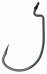 VMC heavy-duty wide-gap hook 3/0 in black nickel for tough cover fishing