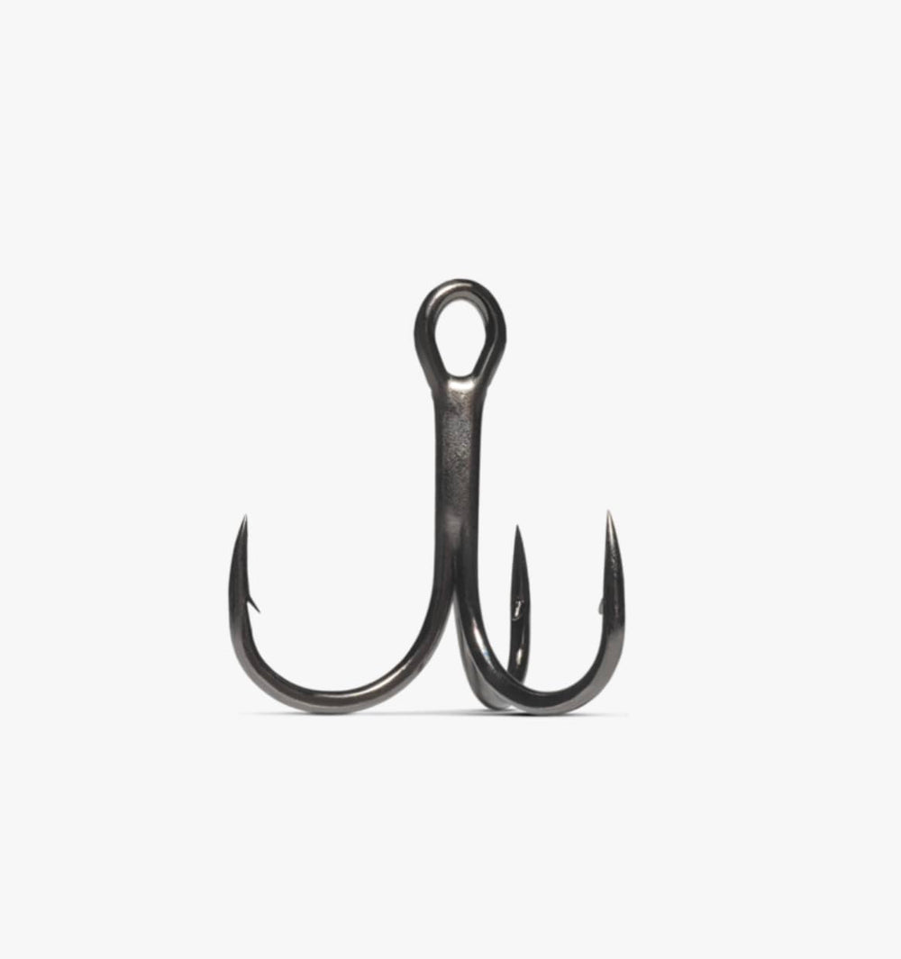 VMC Hybrid Treble 1x Hook size 6 on lure for strong hookups and wide gap bites