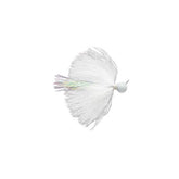 VMC Marabou Jig 1/4 White – versatile freshwater lure for various species