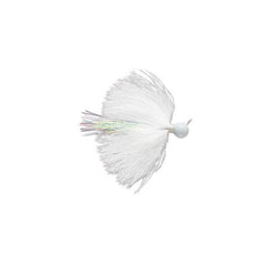 VMC Marabou Jig 1/4 White – versatile freshwater lure for various species