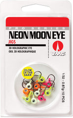 VMC Neon Moon Eye Jig Glow Kit 1/32 oz glows for night fishing in assorted colors