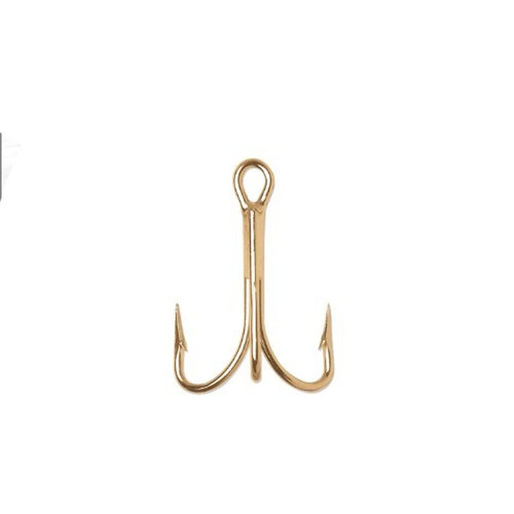 VMC O'Shaughnessy Treble Hook size 16 in gold for strong hooksets with dough bait rigs.