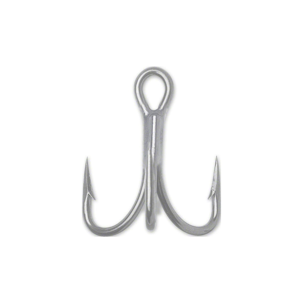 VMC O'Shaughnessy Treble Short 4X Perma Steel 5-0 hook for durable lure action.