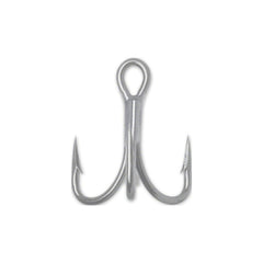 VMC O'Shaughnessy Treble Short 4X Perma Steel 5-0 hook for durable lure action.