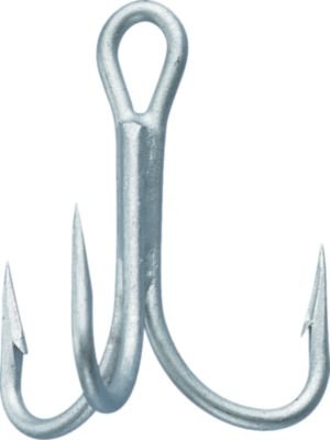 VMC O'Shaughnessy Treble Short 4X Perma Steel #6 hook promotes precise bait presentation.