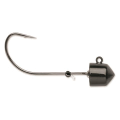 VMC SNRJ18 1/8 oz black Swingin Ned Rig Jig top view for precise rigging.