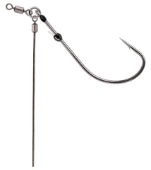 VMC Tokyo Rig Finesse Neko Black Nickel rig, showcasing the black-nickel finish for finesse plastics