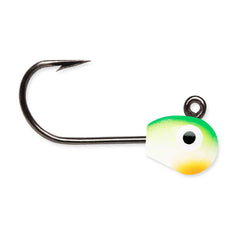 VMC Tungsten Mongo Jig Glow Red water view shows lure action