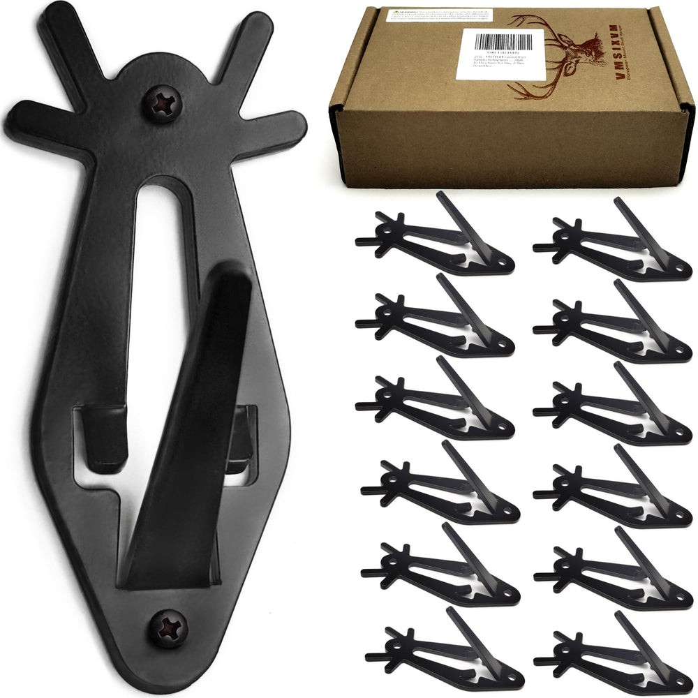 VMSIXVM european mount skull hanger kit on wall showcasing trophy display.