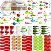 VMSIXVM ice fishing jigs kit front view