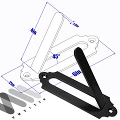 VMSIXVM stainless-steel-skull-hanger emphasizes durability for indoor and outdoor use.