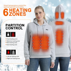 Vokora heated hoodie battery pack illustrates long lasting 12000 mAh power on the go
