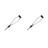 VONNST fly tying bobbin holder with ceramic feet improves smooth thread flow