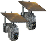 VOOPEAK front view 4G LTE trail camera highlighting compact rugged design for field scouting