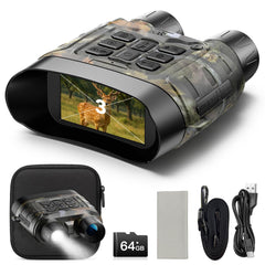 VOOPEAK night vision goggles 4K full-color view for day-to-night exploration.