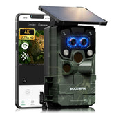 VOOPEAK trail camera forest setup captures wide-field wildlife detail for monitoring.