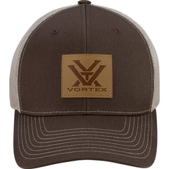 The Vortex Barneveld 608 snapback front view shows signature branding for everyday adventures.